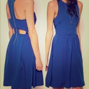 ASOS Pieces Sleeveless Dress with Back Cutouts